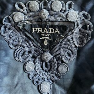 Authentic Prada Tye Dye Blue Nylon Hobo Bag 💙